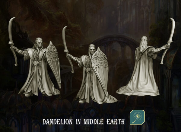 Golden Wood Elven Lord - x1