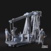 Grey Castle Trebuchet with Dotation