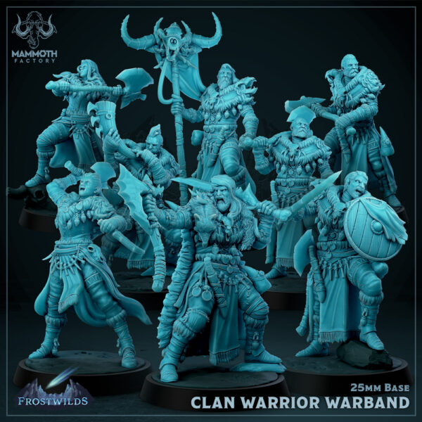 Clan Warrior Warband - x8
