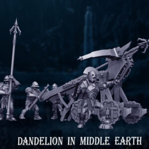 Siege Ballista of Forked Fortress - x1 + Crew - x4