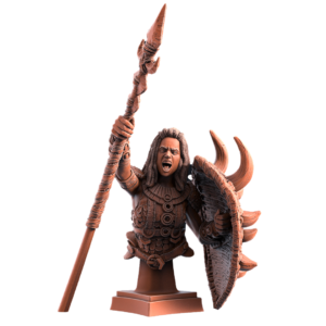 Faraine, The Tribal Warrior - Bust