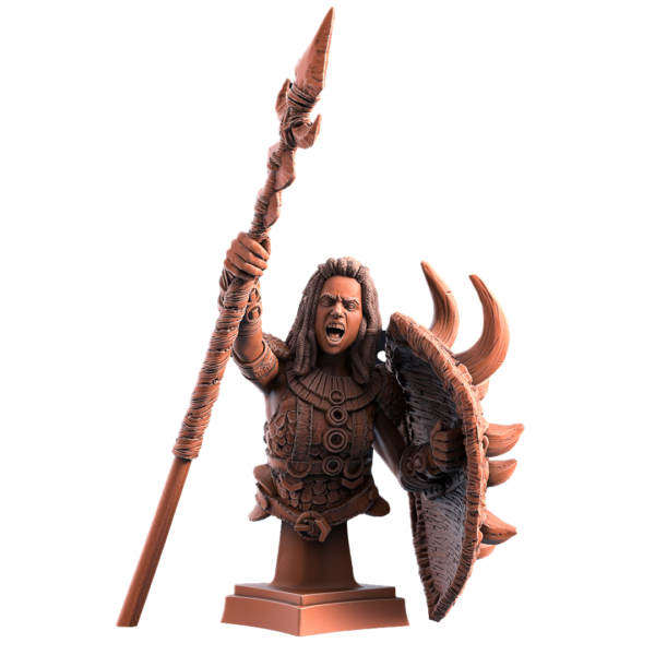 Faraine, The Tribal Warrior - Bust