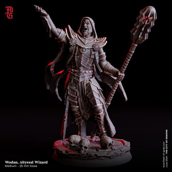 Wodan, Abyssal Wizard (Human Wizard)