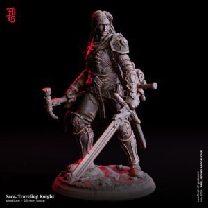 Sara, Traveling Knight (Human Fighter)