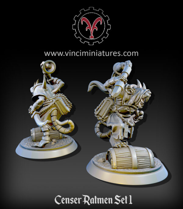 Censer Ratmen Set 1 - x7