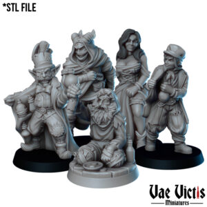 Underground's people Set - x5