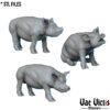 The Pigs - x3