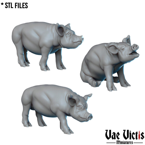The Pigs - x3