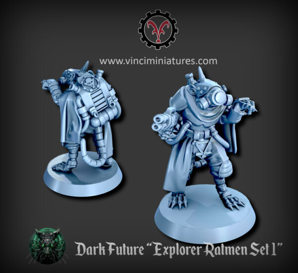 Dark Future Explorer Ratmen Set 1 - x8