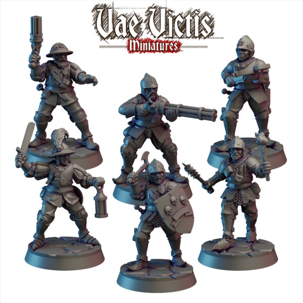 Prebuilt Militia Warband - x6