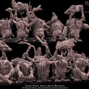 Swamp Trolls Battle-Ready - x5