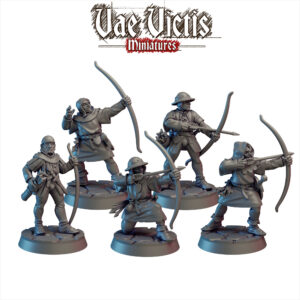 Prebuilt Bowmen of the Kingdom Warband - x5