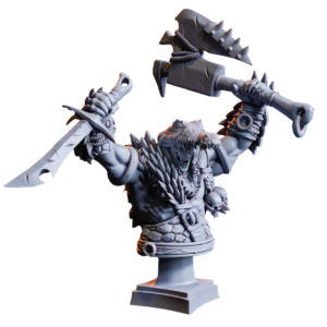 Swamp Orc - Bagienny Ork - Popiersie