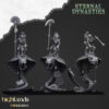 Mounted Ancient Guard on Great Snakes Command - x3