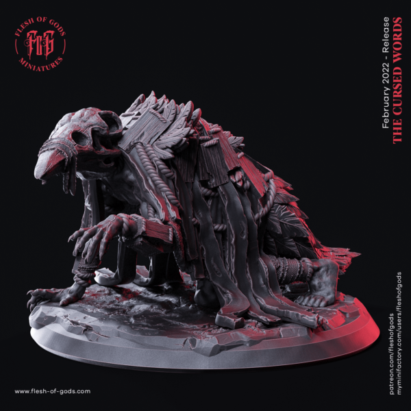 Krucza Plaga - Potwór - Flesh of Gods