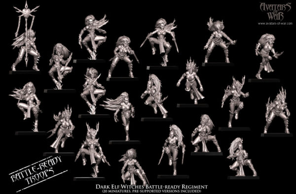 94353df4336439c46384fa055ac0c4ca.jpg Dark Elf Witches Battle-Ready - x1