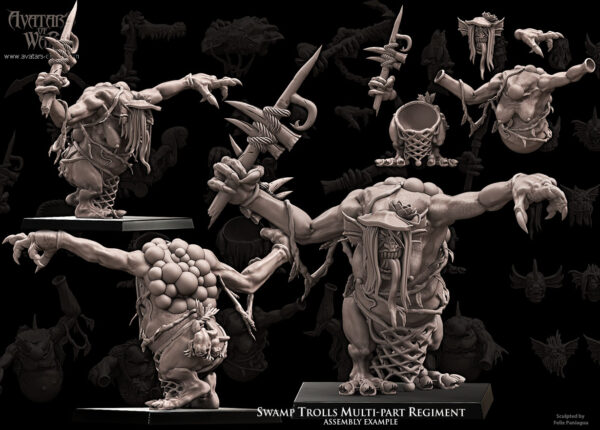 Swamp Trolls - x5