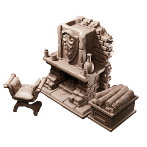 Fireplace - Palenisko- Flesh of Gods