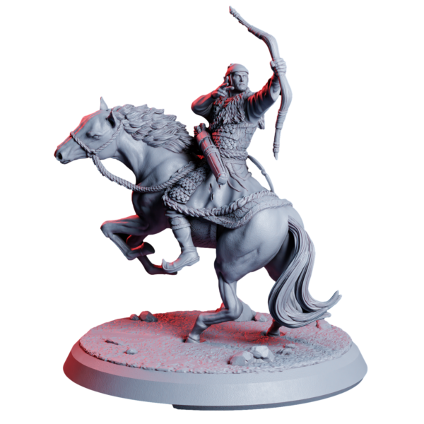 Highland Elves Rider - Elfi Jeździec na koniu   - Flesh of Gods