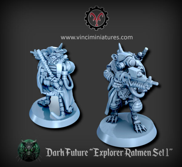 Dark Future Explorer Ratmen Set 1 - x8