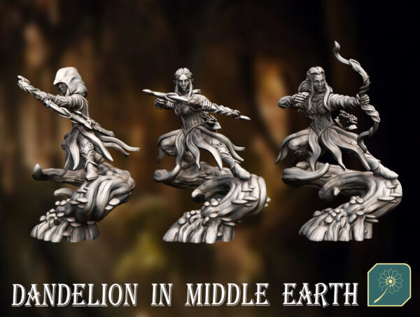 Wood Elf Captain - x1
