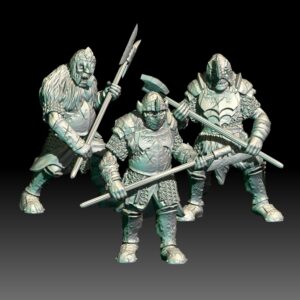 Orc with Two Handed Weapons - x1