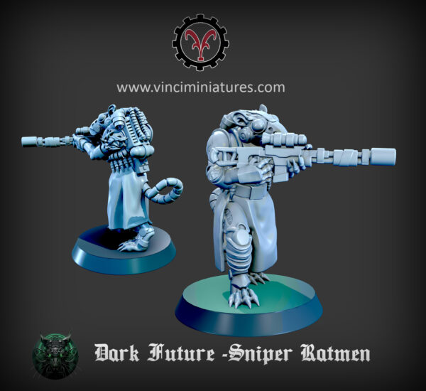 Sniper Ratmen Set 1 - x7