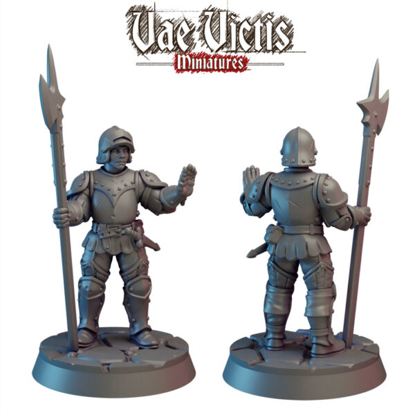 Assembled Human Guards - x1