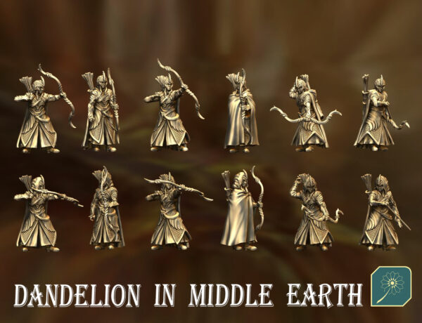 Golden Wood Elf Footmen (Bowman) - x1