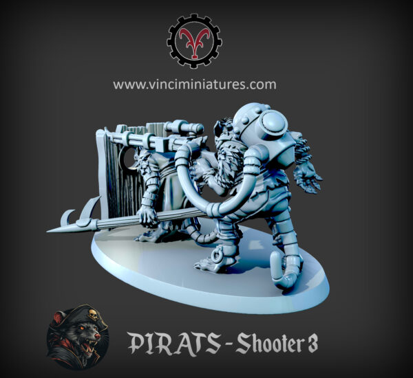 Pirat Shooter Rat 3 - x1