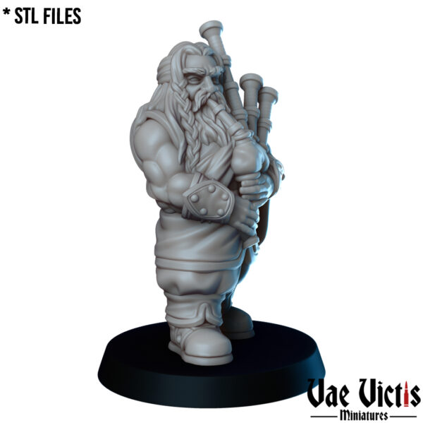 The Dwarf bagpiper - x1
