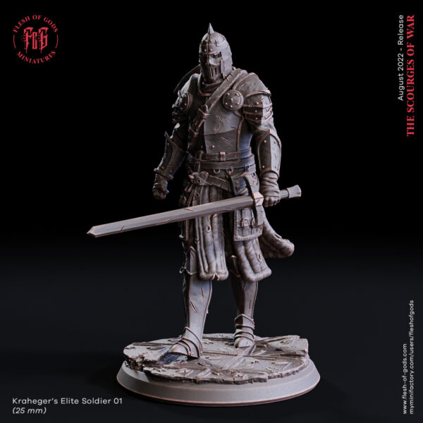 Kraheger's Soldier - Pose 1