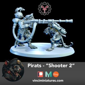 Pirat Shooter Rat 2 - x1