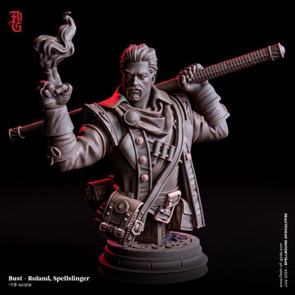 af40570172ad7cf30325aea21bbef4a6-1.jpg Roland, Spellslinger (Human Sorcerer) - Bust