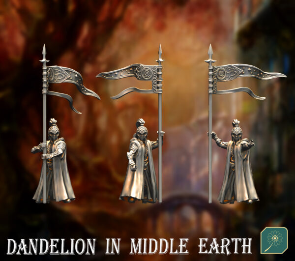 Council Guard of Golden Wood Bannerman - x1