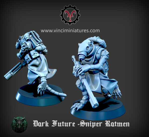 Sniper Ratmen Set 1 - x1