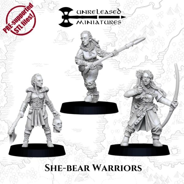 b91d5520f3dbca6c110a4c7ede98e667.jpg She-Bear Warriors x1
