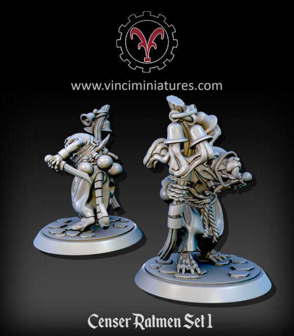 Censer Ratmen Set 1 - x7