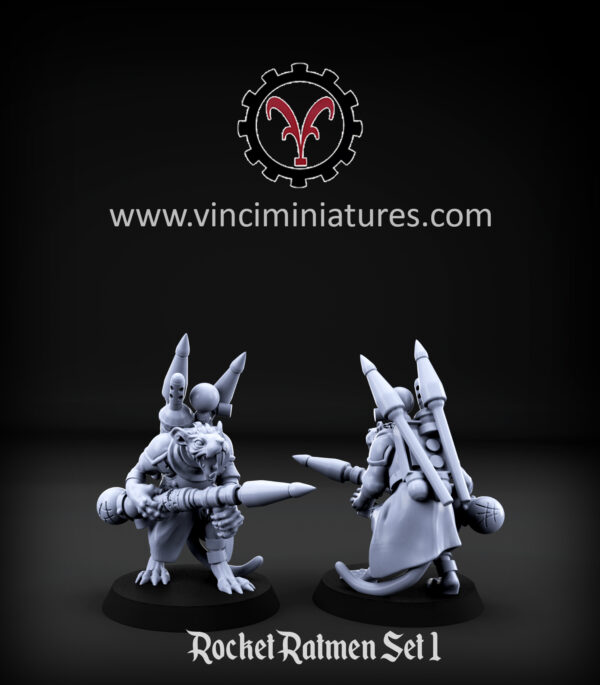 Rocket Ratmen Set 1 - x3