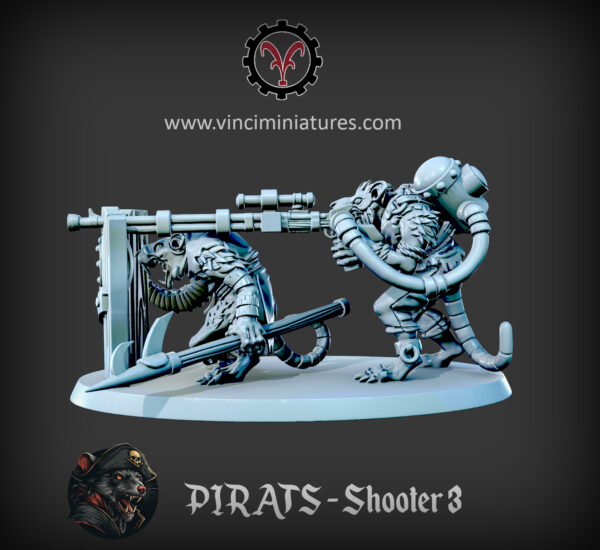 Pirat Shooter Rat 3 - x1