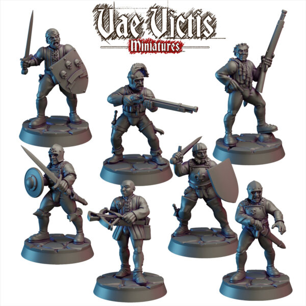 Humans Mercenaries - x7