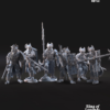 Dragon Army Elite Pikemen and shield x6