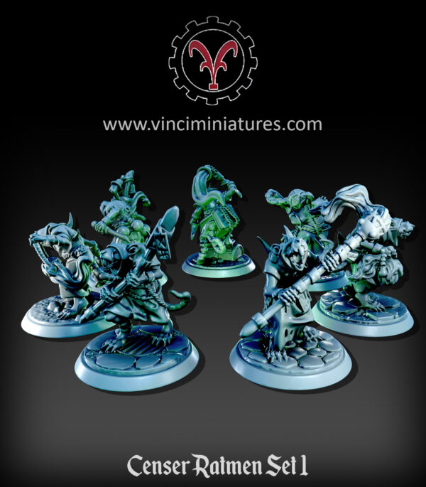 Censer Ratmen Set 1 - x7