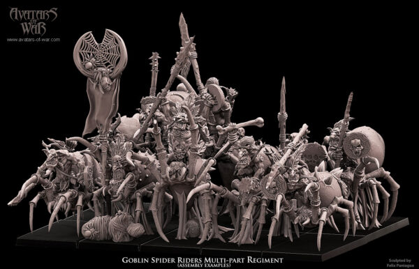 Goblin Spider Riders - x1