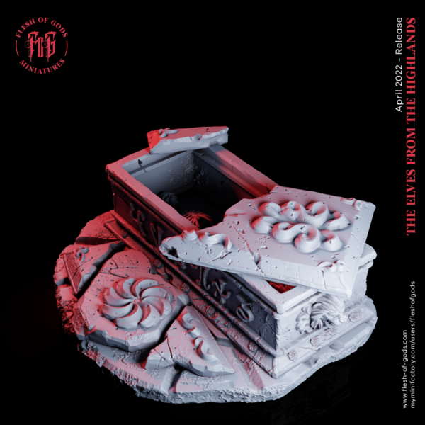 Antyczny Sarkofag - Sceneria - Flesh of Gods