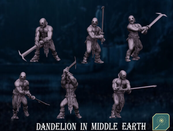 Mighty Half Orc - x1