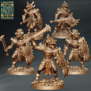 Naga Warriors - x5