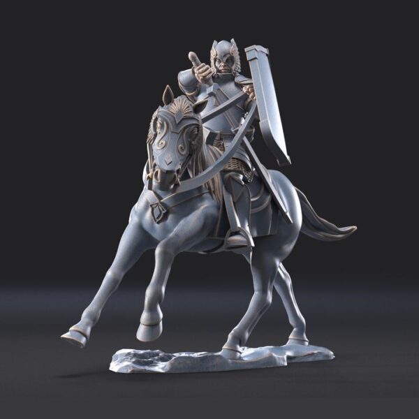 d3654fbb1f6df304cb7145aa391878b3-1.jpg Grey Castle Horn Mounted and foot