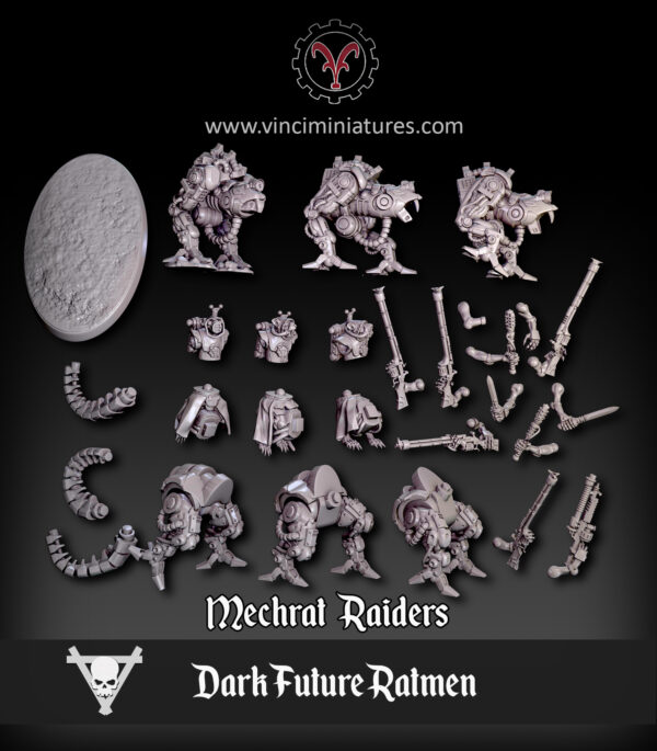 Mechrat Raiders - x3