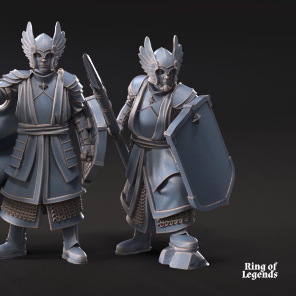 Guards of the Grey Tree on foot- x3
